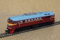 Eaglemoss: M62-1577 СЖД тепловоз бордовый (DC, окраска Камушкин)